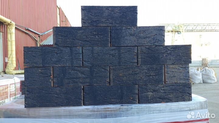 Лицевой кирпич Старая Бавария Блэк ГОСТ