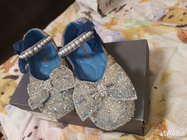 Нарядные туфли для девочки на выпускной 33 размер