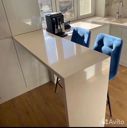 Белая глянцевая кухня в рассрочку от производителя