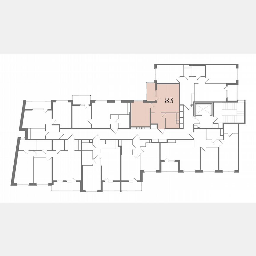 1-к. квартира, 44 м², 5/10 эт.