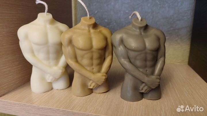 Свеча мужской/женский торс