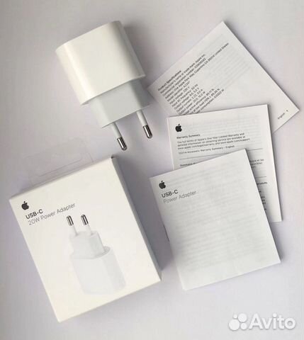 Блок питания apple 20w
