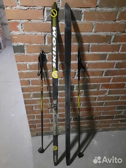 Лыжи беговые Skilom superglide 150см