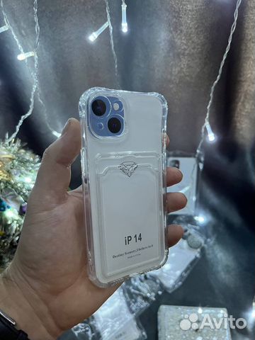 Чехлы на айфон новые с кармашком для карты