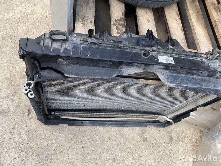 Кассета радиаторов с вентилятором bmw e60 n62