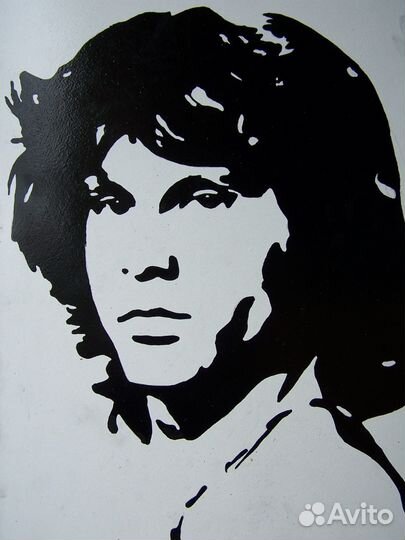 Портрет Джимма Моррисона. Размер 40/60. Поп-арт