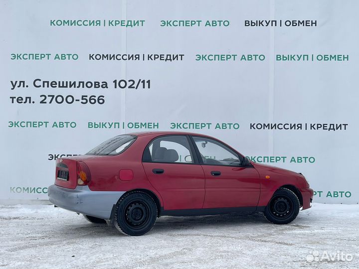 Chevrolet Lanos 1.5 МТ, 2008, 217 000 км