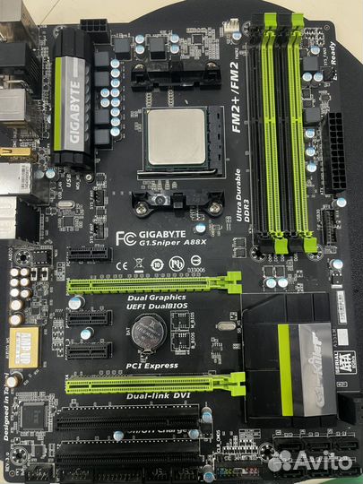 Материнская плата с процессором A10 7700