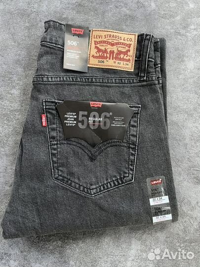 Levi's 506 stretch Gray Новые Пакистан