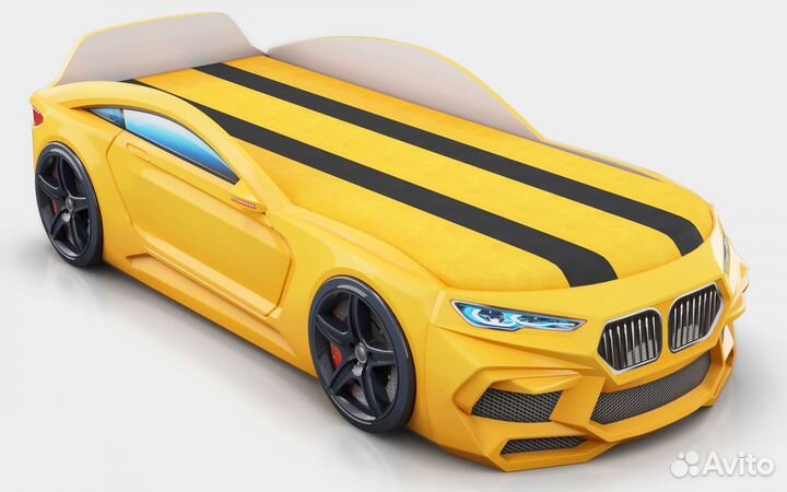 Кровать-машина детская