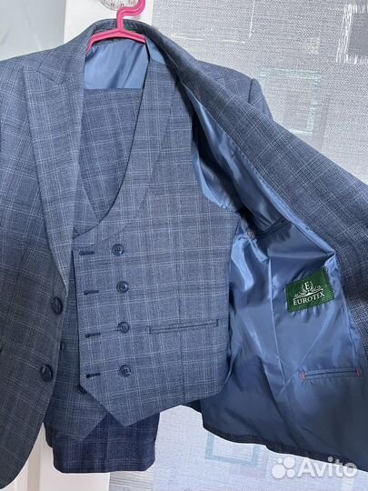 Школьный костюм для мальчика 140