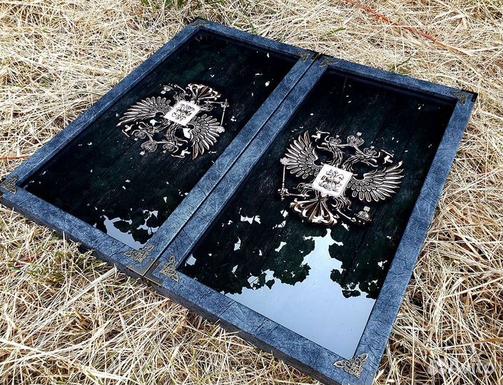 Нарды со стеклом