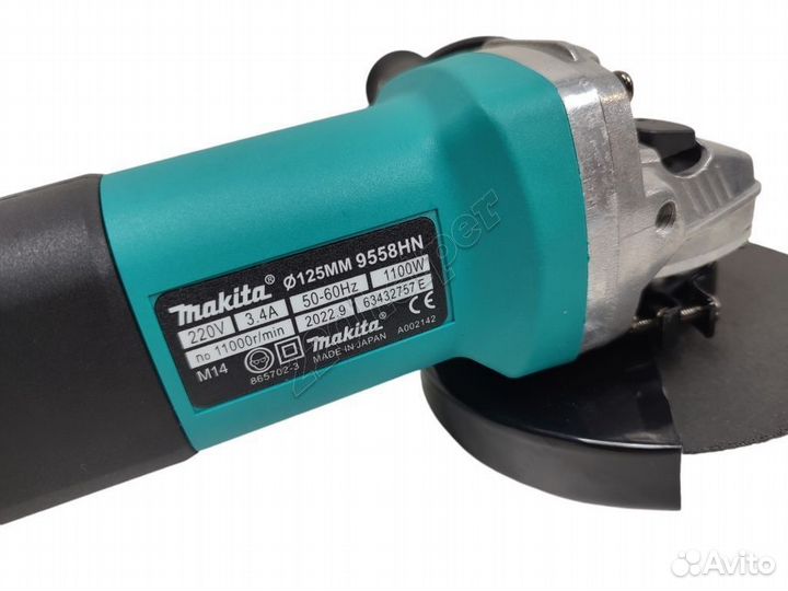 Болгарка Makita 125мм регулировка оборотов