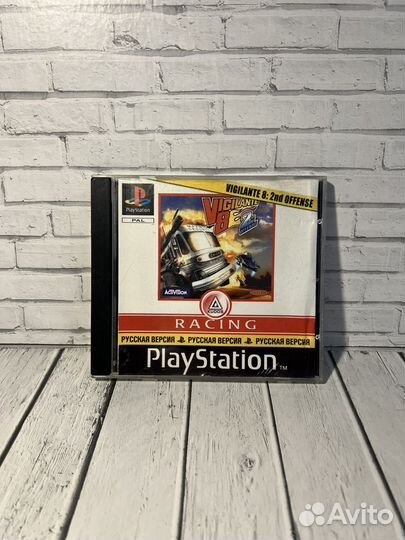 Игра Vigilante 8 для playstation 1