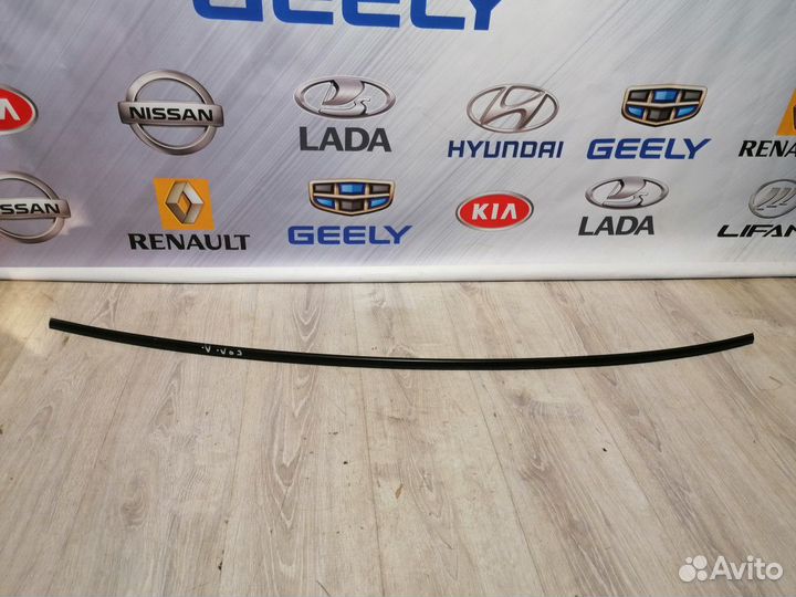 Молдинг на крышу Накладка крыши Hyundai solaris Ле