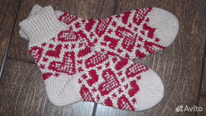 Носочки красивые и теплые