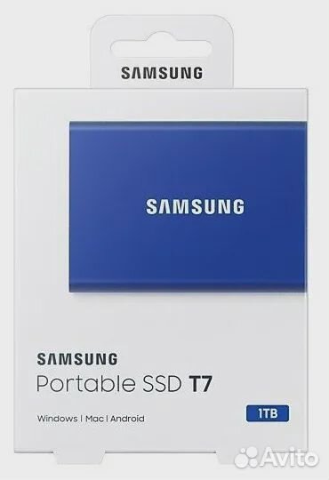 Внешний жёсткий диск (SSD) Samsung MU-PC1T0H/WW