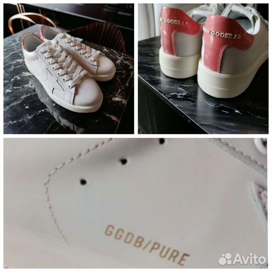 Кроссовки кожаные Golden Goose в ассортименте