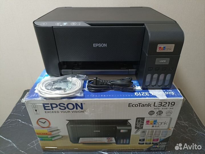 Мфу Epson L3219 снпч Струйный Новый