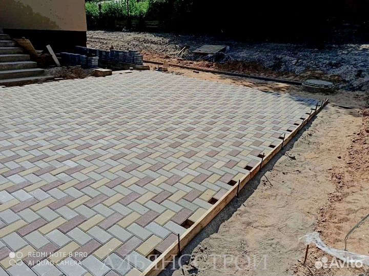 Тротуарная плитка любых форматов