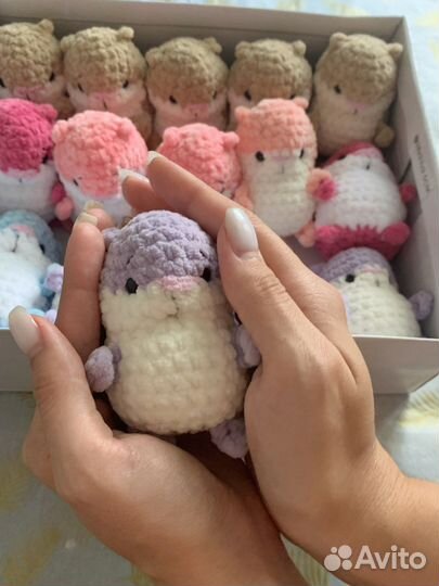 Игрушка хомячок, кот