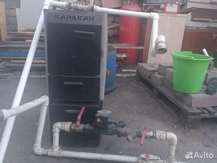 Твердотопливный котел