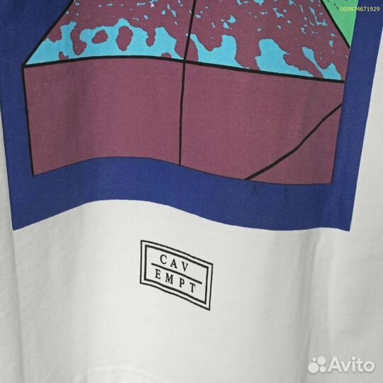 Лонгслив белый cavempt