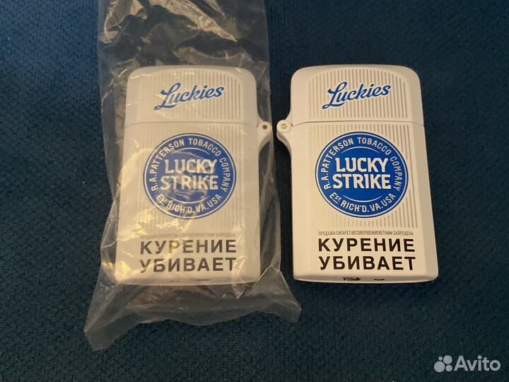 Колекционная зажигалка lucky strike