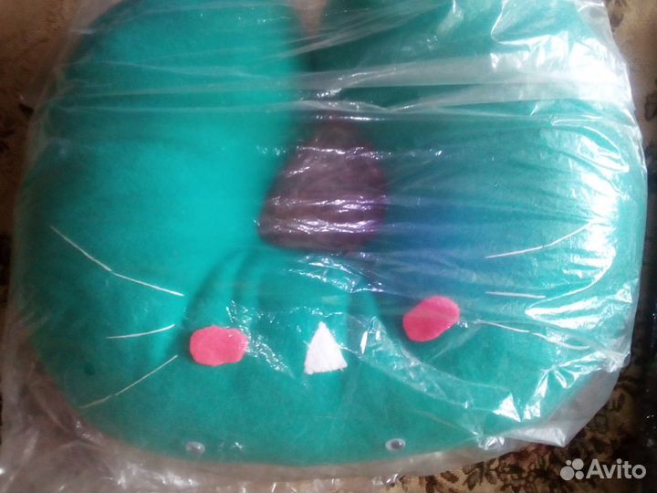 Подушка подкова большая ручная работа