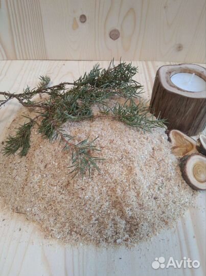Опилки из можжевельника
