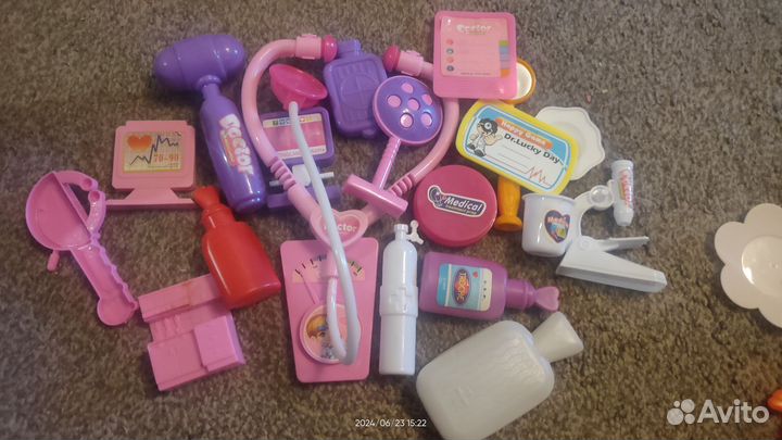 Игрушки для девочки, кухня, доктор, лодка
