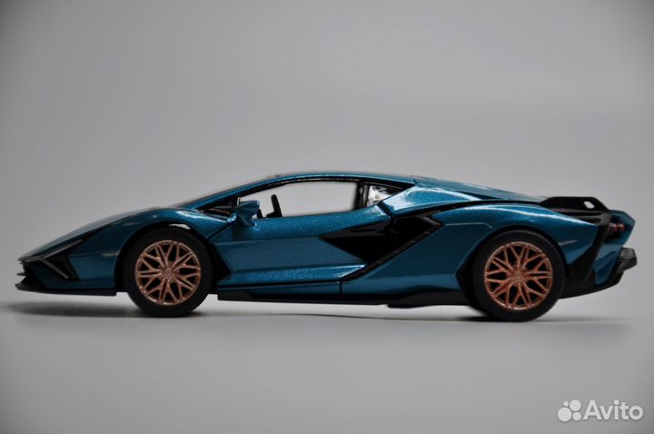Модель автомобиля Lamborghini Sian FKP 37 металл