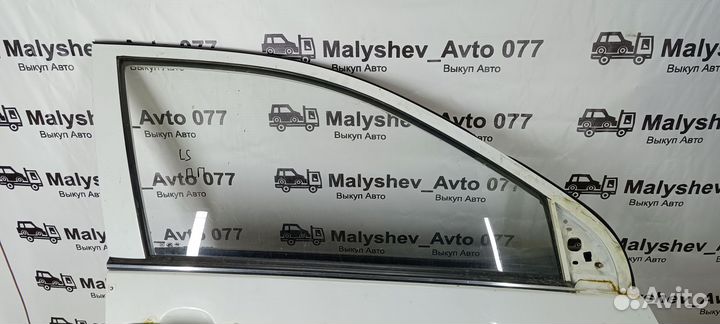 Дверь передняя правая Lifan Solano бел. под ремонт