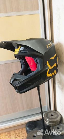 Мотошлем кроссовый fox v1 Matte Helmet