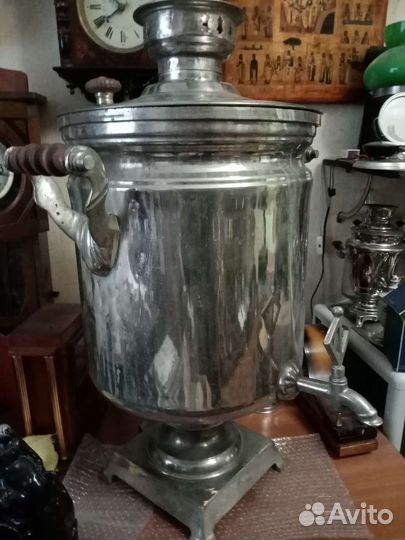 Самовар трактирный на дровах