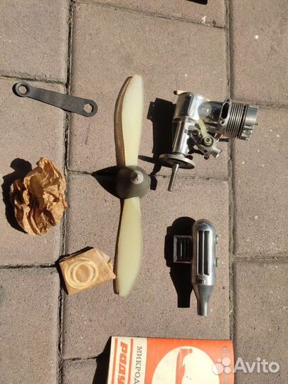 Микродвигатель радуга -7М для авиамодели