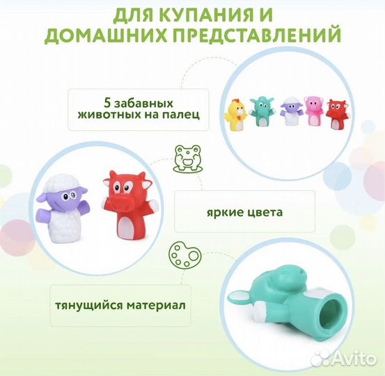 Пальчиковый театр животные домашние