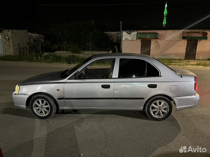 Крыло переднее левое hyundai accent