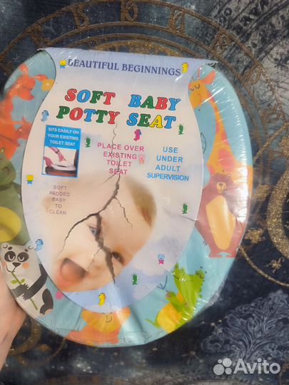 Сиденье для унитаза детское новое
