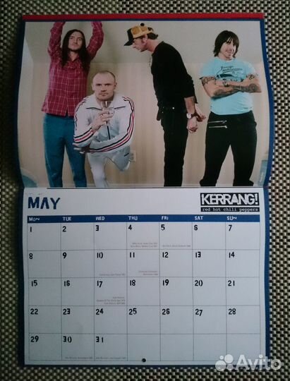 Kerrang Календарь за 2006 год