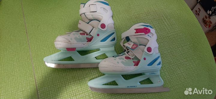Коньки детские раздвижные 33 36