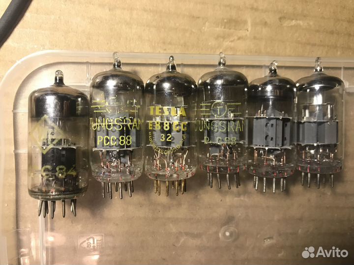 Радиолампы для усилителей, радиол, приемников