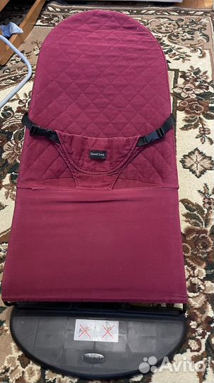 Детский шезлонг качалка