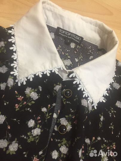 Платье с воротником toptop studio