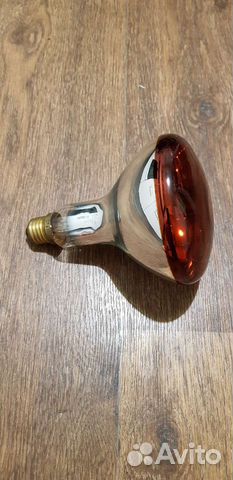 Лампа красная