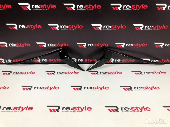 Ресницы фар Toyota Land Cruiser Prado 150 D2419