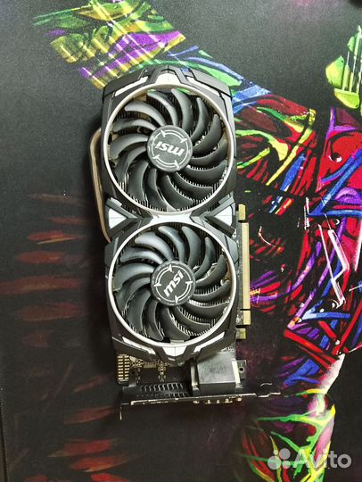 Видеокарта rx580 8gb