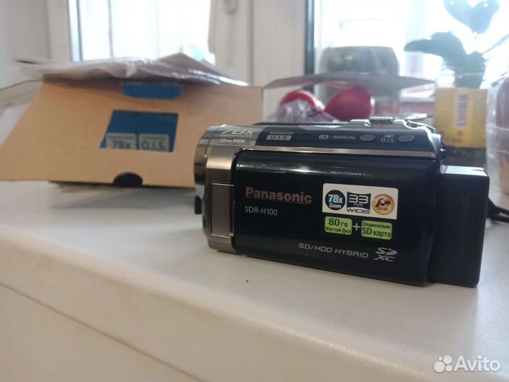 Видеокамера panasonic sdr-h100