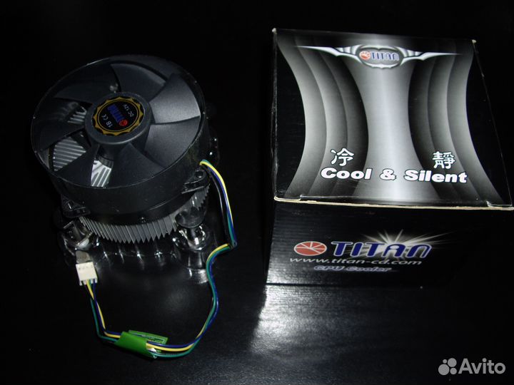 Кулер для процессора Titan lga775 4 pin