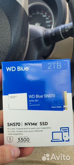 М2 ssd wd blue sn570